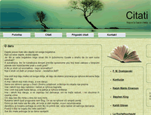 Tablet Screenshot of citati-izreke.net